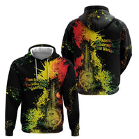 Afro Music Pride Hoodie From Our Roots The World Finds Rhythm - Wonder Print Shop