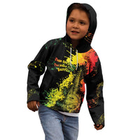 Afro Music Pride Kid Hoodie From Our Roots The World Finds Rhythm - Wonder Print Shop