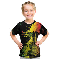 Afro Music Pride Kid T Shirt From Our Roots The World Finds Rhythm - Wonder Print Shop