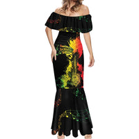 Afro Music Pride Mermaid Dress From Our Roots The World Finds Rhythm - Wonder Print Shop