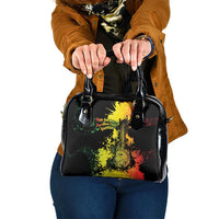Afro Music Pride Shoulder Handbag From Our Roots The World Finds Rhythm - Wonder Print Shop