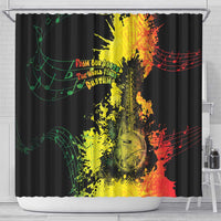Afro Music Pride Shower Curtain From Our Roots The World Finds Rhythm - Wonder Print Shop