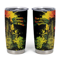 Afro Music Pride Tumbler Cup From Our Roots The World Finds Rhythm - Wonder Print Shop