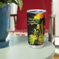 Afro Music Pride Tumbler Cup From Our Roots The World Finds Rhythm - Wonder Print Shop