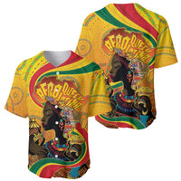Afro Latina Queen Baseball Jersey The Beauty Of Black Women - Wonder Print Shop