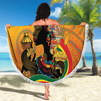 Afro Latina Queen Beach Blanket The Beauty Of Black Women - Wonder Print Shop