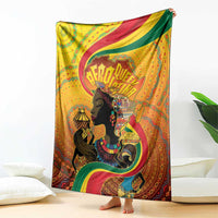 Afro Latina Queen Blanket The Beauty Of Black Women - Wonder Print Shop