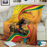 Afro Latina Queen Blanket The Beauty Of Black Women - Wonder Print Shop