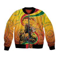 Afro Latina Queen Bomber Jacket The Beauty Of Black Women - Wonder Print Shop