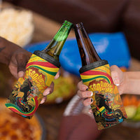 Afro Latina Queen 4 in 1 Can Cooler Tumbler The Beauty Of Black Women - Wonder Print Shop