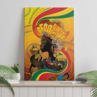 Afro Latina Queen Canvas Wall Art The Beauty Of Black Women - Wonder Print Shop