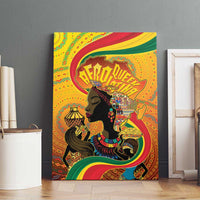 Afro Latina Queen Canvas Wall Art The Beauty Of Black Women - Wonder Print Shop