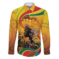 Afro Latina Queen Family Matching Off Shoulder Maxi Dress and Hawaiian Shirt The Beauty Of Black Women - Wonder Print Shop