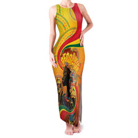 Afro Latina Queen Family Matching Tank Maxi Dress and Hawaiian Shirt The Beauty Of Black Women - Wonder Print Shop