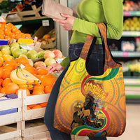 Afro Latina Queen Grocery Bag The Beauty Of Black Women - Wonder Print Shop