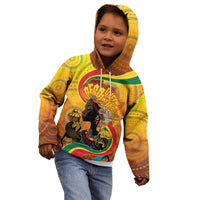 Afro Latina Queen Kid Hoodie The Beauty Of Black Women - Wonder Print Shop