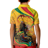 Afro Latina Queen Kid Polo Shirt The Beauty Of Black Women - Wonder Print Shop