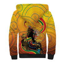 Afro Latina Queen Sherpa Hoodie The Beauty Of Black Women - Wonder Print Shop
