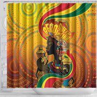 Afro Latina Queen Shower Curtain The Beauty Of Black Women - Wonder Print Shop