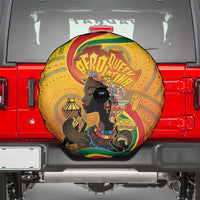 Afro Latina Queen Spare Tire Cover The Beauty Of Black Women - Wonder Print Shop