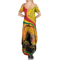 Afro Latina Queen Summer Maxi Dress The Beauty Of Black Women - Wonder Print Shop