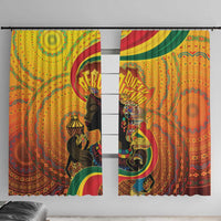 Afro Latina Queen Window Curtain The Beauty Of Black Women - Wonder Print Shop