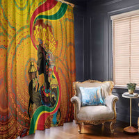 Afro Latina Queen Window Curtain The Beauty Of Black Women - Wonder Print Shop