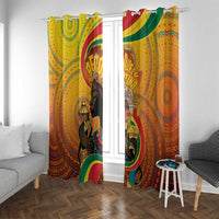 Afro Latina Queen Window Curtain The Beauty Of Black Women - Wonder Print Shop
