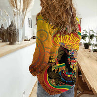 Afro Latina Queen Women Casual Shirt The Beauty Of Black Women - Wonder Print Shop