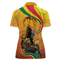 Afro Latina Queen Women Polo Shirt The Beauty Of Black Women - Wonder Print Shop