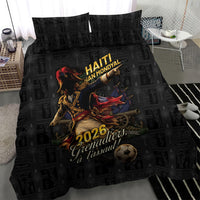 Haiti Football 2026 Bedding Set Haiti Nan Mondyal