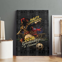 Haiti Football 2026 Canvas Wall Art Haiti Nan Mondyal