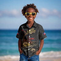 Custom Haiti Football 2026 Kid Hawaiian Shirt Haiti Nan Mondyal