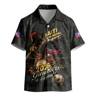 Custom Haiti Football 2026 Kid Hawaiian Shirt Haiti Nan Mondyal