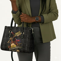 Haiti Football 2026 Leather Bag Haiti Nan Mondyal