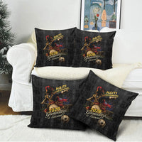 Haiti Football 2026 Pillow Cover Haiti Nan Mondyal