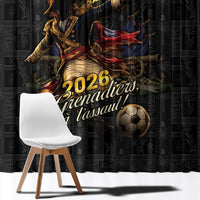 Haiti Football 2026 Window Curtain Haiti Nan Mondyal