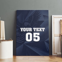 Custom United States Soccer 2026 Canvas Wall Art USA Eagle Simple Style