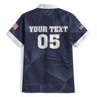 Custom United States Soccer 2026 Hawaiian Shirt USA Eagle Simple Style