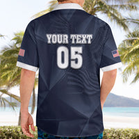 Custom United States Soccer 2026 Hawaiian Shirt USA Eagle Simple Style