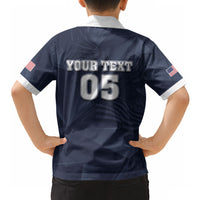 Custom United States Soccer 2026 Hawaiian Shirt USA Eagle Simple Style