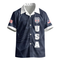 Custom United States Soccer 2026 Kid Hawaiian Shirt USA Eagle Simple Style