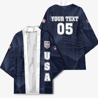 Custom United States Soccer 2026 Kimono USA Eagle Simple Style