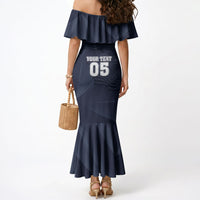 Custom United States Soccer 2026 Mermaid Dress USA Eagle Simple Style