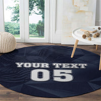Custom United States Soccer 2026 Round Carpet USA Eagle Simple Style