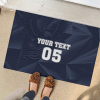Custom United States Soccer 2026 Rubber Doormat USA Eagle Simple Style