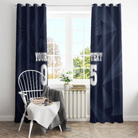 Custom United States Soccer 2026 Window Curtain USA Eagle Simple Style