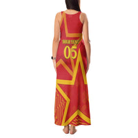 Custom Spain 2024 Football Tank Maxi Dress La Roja Reigns Supreme LT05 - Wonder Print Shop