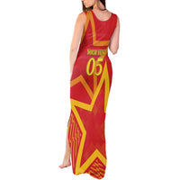 Custom Spain 2024 Football Tank Maxi Dress La Roja Reigns Supreme LT05 - Wonder Print Shop