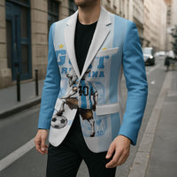 Custom Argentina Football GOAT 10 Blazer Worldwide Legend